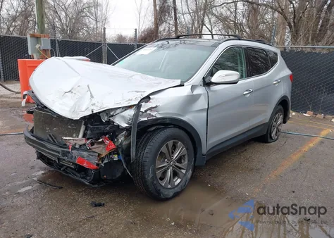 2014 Hyundai Santa Fe Sport 2.4L из США, поврежденный, VIN 5XYZU3LB0EG159564